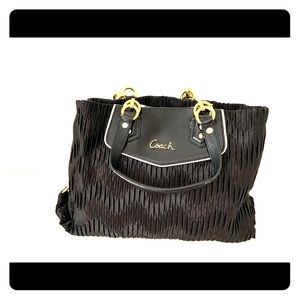 Black coach purse